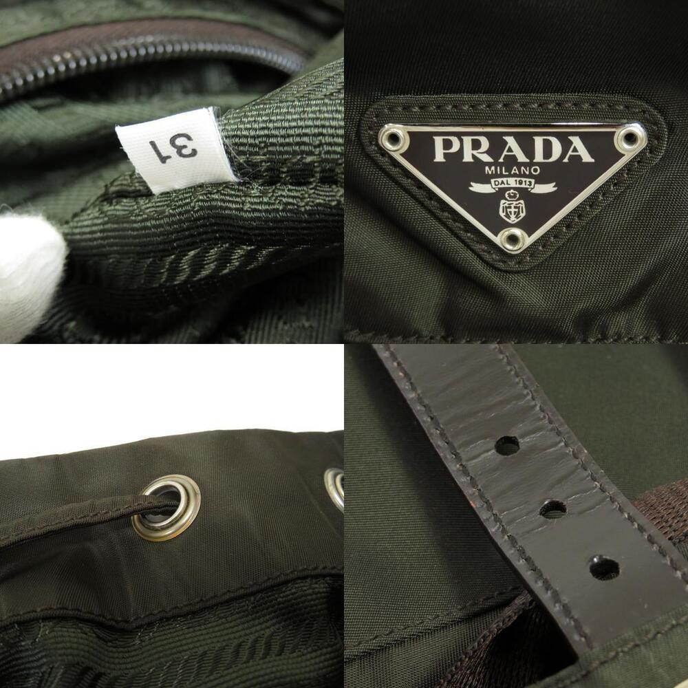 Prada Logo Backpack Rucksack Daypack - Picture 7 of 11